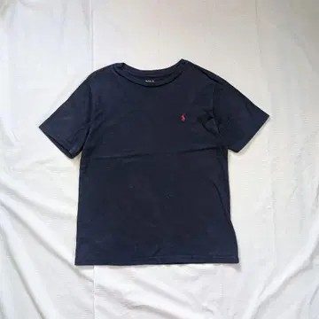 [ POLO RALPH LAUREN ] 포니 자수 T셔츠 네이비 숏 기장