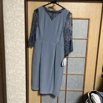 kaene 레이스 소매 드레스 사이즈 34