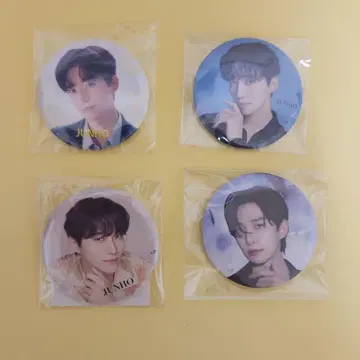 2PM 준호 캔뱃지 4개 세트