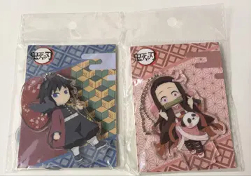귀멸의 칼날 중국 ANIPLEX 아크릴 키링 기유 네즈코
