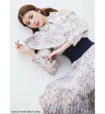 SNIDEL 스나이델 허리 리브 셔츠 원피스 SWFO22408