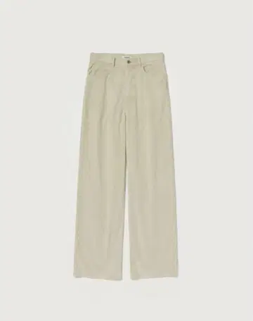 PIGMENT DYE FINX CORDUROY WIDE 5P PANTS