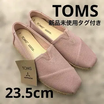 TOMS 토마스 슬립온 핑크 23.5cm 니트 미사용 새상품 택 포함