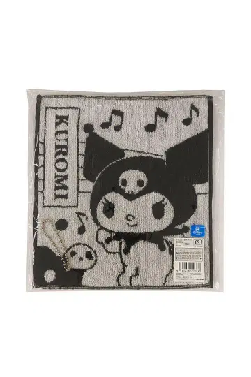 Kuromi 음표 디자인 타월