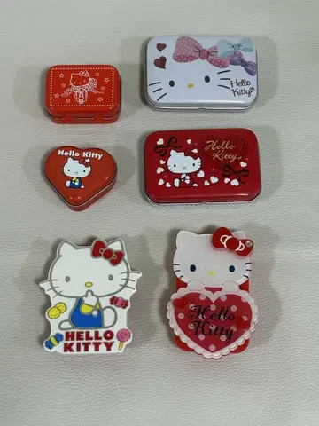 헬로키티 HELLO KITTY 캔 케이스 프리스크 케이스 묶음 판매