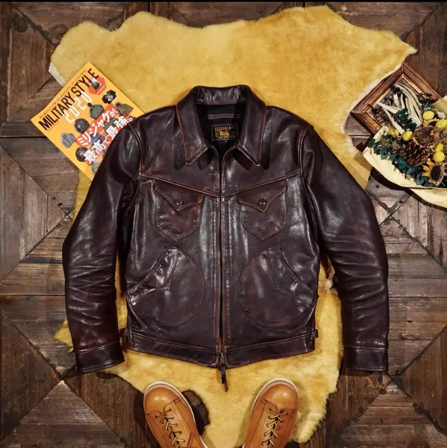 VELUOKLDLY RL 모티브 가죽자켓 Buy from Bunjang via Kfriday Proxy