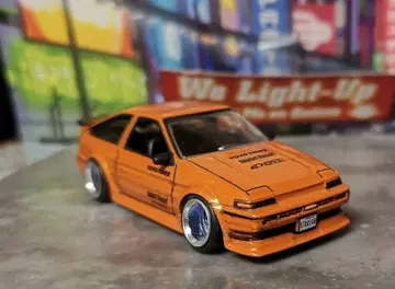 레어 컬러 트레노 AE86 1/64 jadatoys 개조