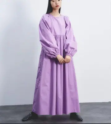 택 포함 새상품 PERNA 볼륨 슬리브 원피스
