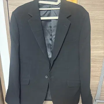 남성용 수트 블랙