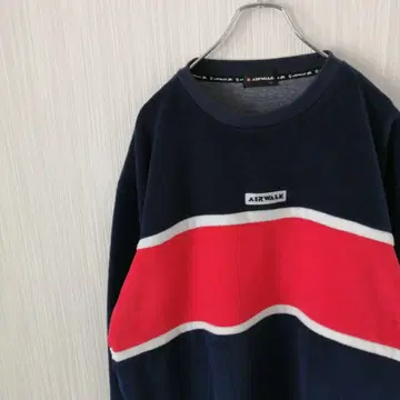 AIR WALK 트레이닝복 플리스 로고 남성용