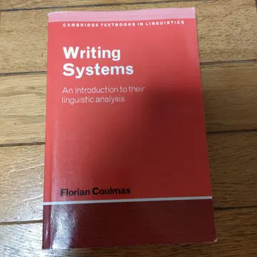 Writing Systems: Florian Coulmas