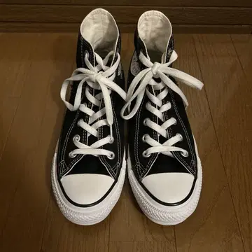 컨버스 ALL STAR 립 레이어 블랙 하이컷 스니커즈