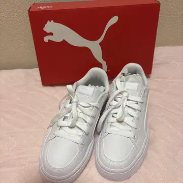 Puma 504 V 코트 벌크 화이트 스니커즈