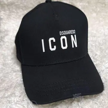 DSQUARED2 ICON 블랙 캡