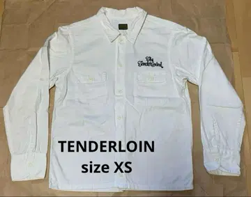 TENDERLOIN 텐더 로인 긴팔 워크 셔츠 화이트 XS