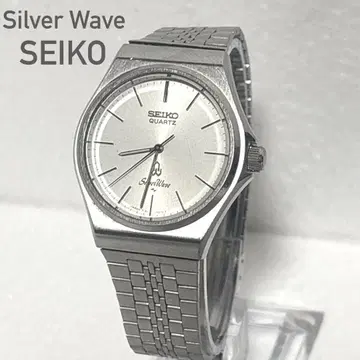 새상품급 SEIKO 실버 웨이브 논데이트 silver wave 레어