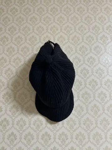 코듀로이 소재 여성 캡