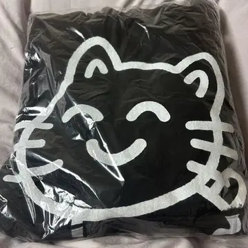Nqrse 굿즈 후드티 돌아온 고양이 후드티 (검정)