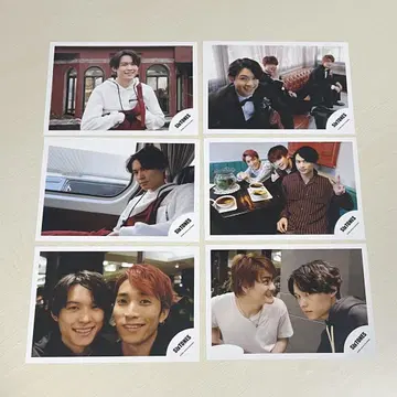 SixTONES 혼합 모음 공식 사진 11장 세트 대만