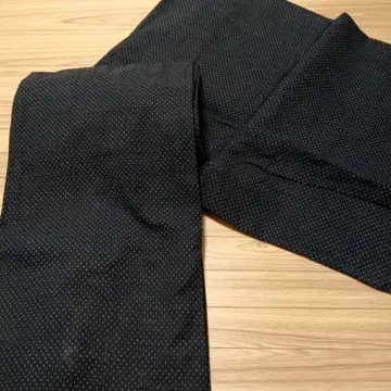 앤티크 빈티지 원단 네이비 나염 목화 모기 그물 무늬 단옷 남자 기모노