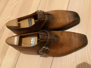 벨루티 브라운 가죽 신발 사이즈 8