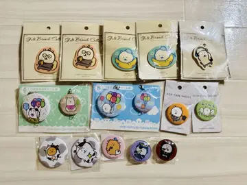 농담곰 나가노의 곰 고로케 캔뱃지 세트