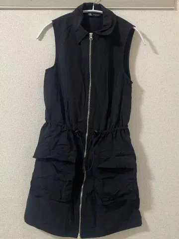 ZARA 나일론 원피스 블랙 S