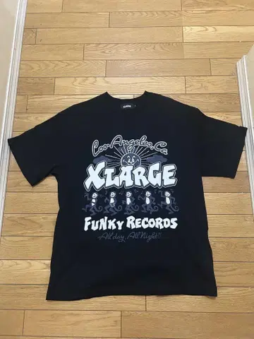 XLARGE 블랙 티셔츠 XL