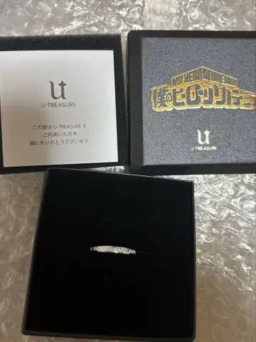 U-TREASURE 나의 히어로 아카데미아 실버 반지 호크스 9호