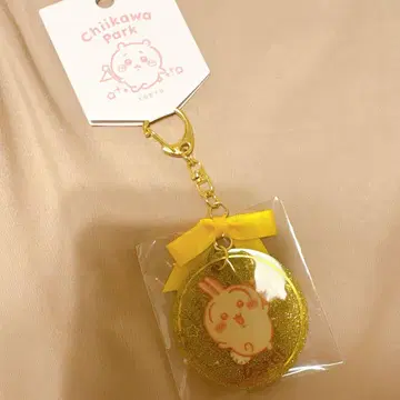 치이카와 파크 메달풍 아크릴 키링 토끼