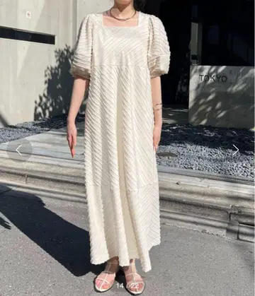 카프리슈마쥬 컷오프 원피스