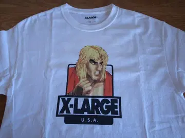 XLARGE 스트리트 파이터 II 켄 티셔츠 화이트 사이즈 M