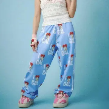 Candy Galfy I LOVE GAL 저리 팬츠