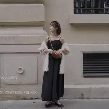 EAPHI FLOWER LACE BALLOON 원피스