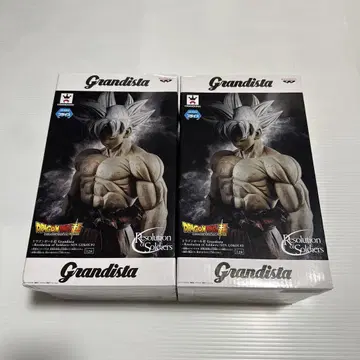 드래곤볼 grandista 손오공 무의식의 극의 피규어 2개 세트