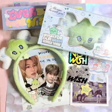 NCT WISH 시온 SION WICHU & 에버랜드 머리띠