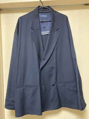 NAUTICA 네이비 테일러드 자켓