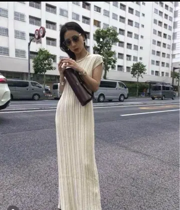 Ameri 빈티지 니트 원피스