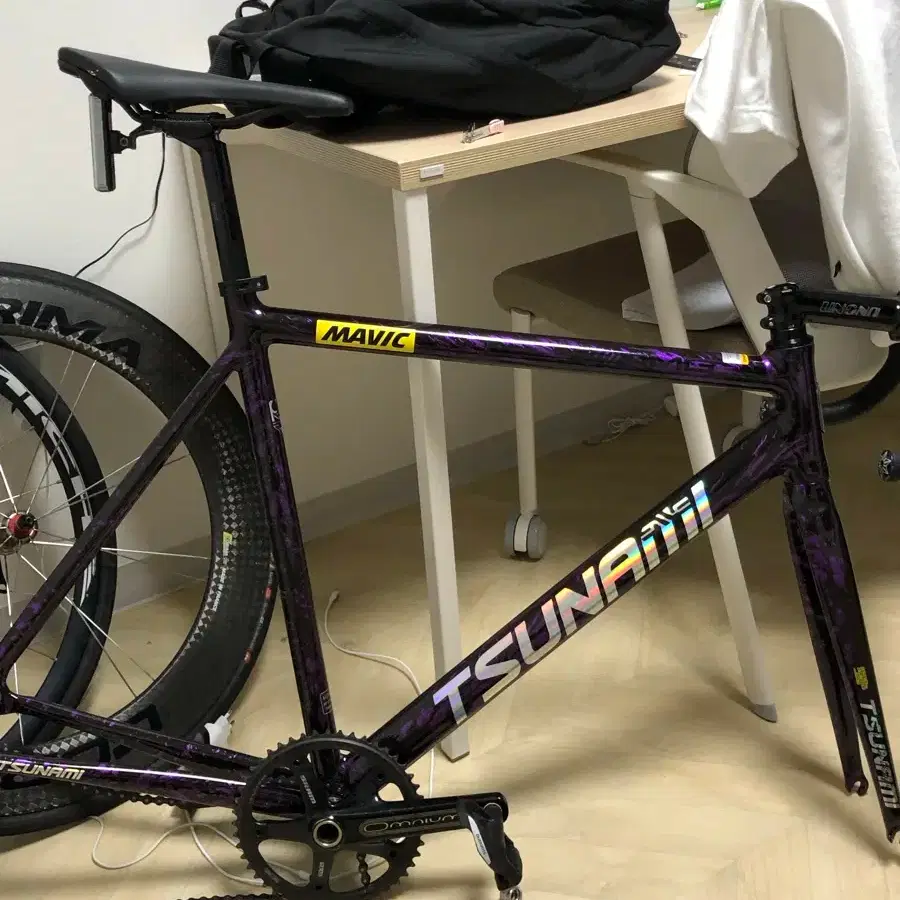 Tsunami Frameset Omnium Crnkset Fixie vahn Bike Trade-in Flame