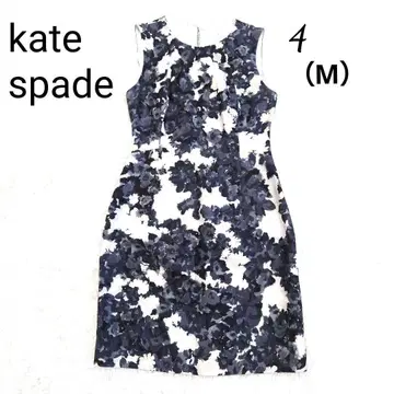 kate spade new york  수묵화풍 원피스 실크 블렌드