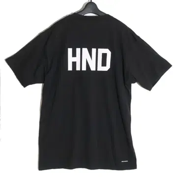 일관된 실험 HND 항공 태그 티셔츠