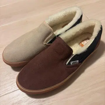 [레어] VANS x Cher 슬립온 베이지/브라운 '박스 없음'