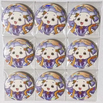 니지산지 룬룬 Art 캔뱃지 9개