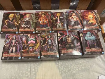 원피스 ONE PIECE FILM RED DXF 밀짚모자 일당 피규어