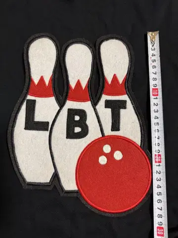와펜 볼링 핑 빈티지 패치 데드스탁