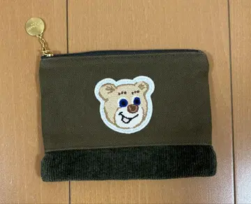 라브라리 바이 페이러 올드 테디 와펜 파우치 카키