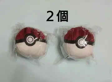 2개 몬스터볼 키링 코메다 포켓몬