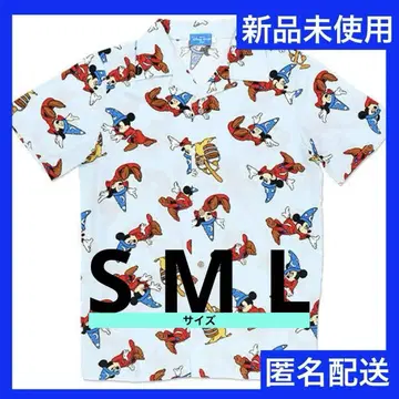 도쿄 디즈니 리조트 판타지아 소서러 미키 알로하 셔츠