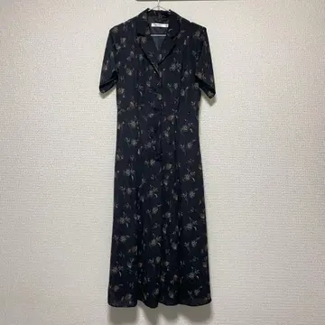 MOUSSY 꽃무늬 셔츠 원피스 반팔