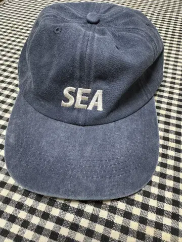 WIND AND SEA Logo Stitch Cap NAVY / F